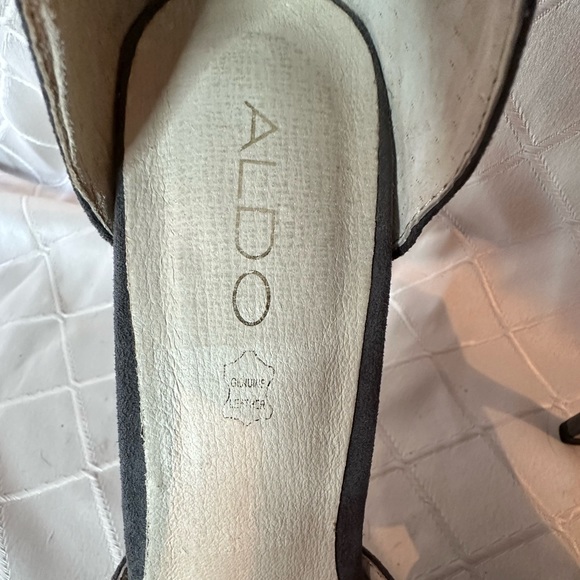 Aldo Leather Strappy Platform Heels, size 40 - Picture 2 of 16